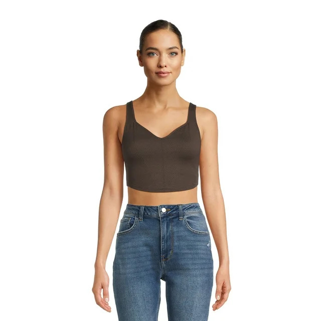 No Boundaries Juniors' Corset Bralette | Walmart (US)