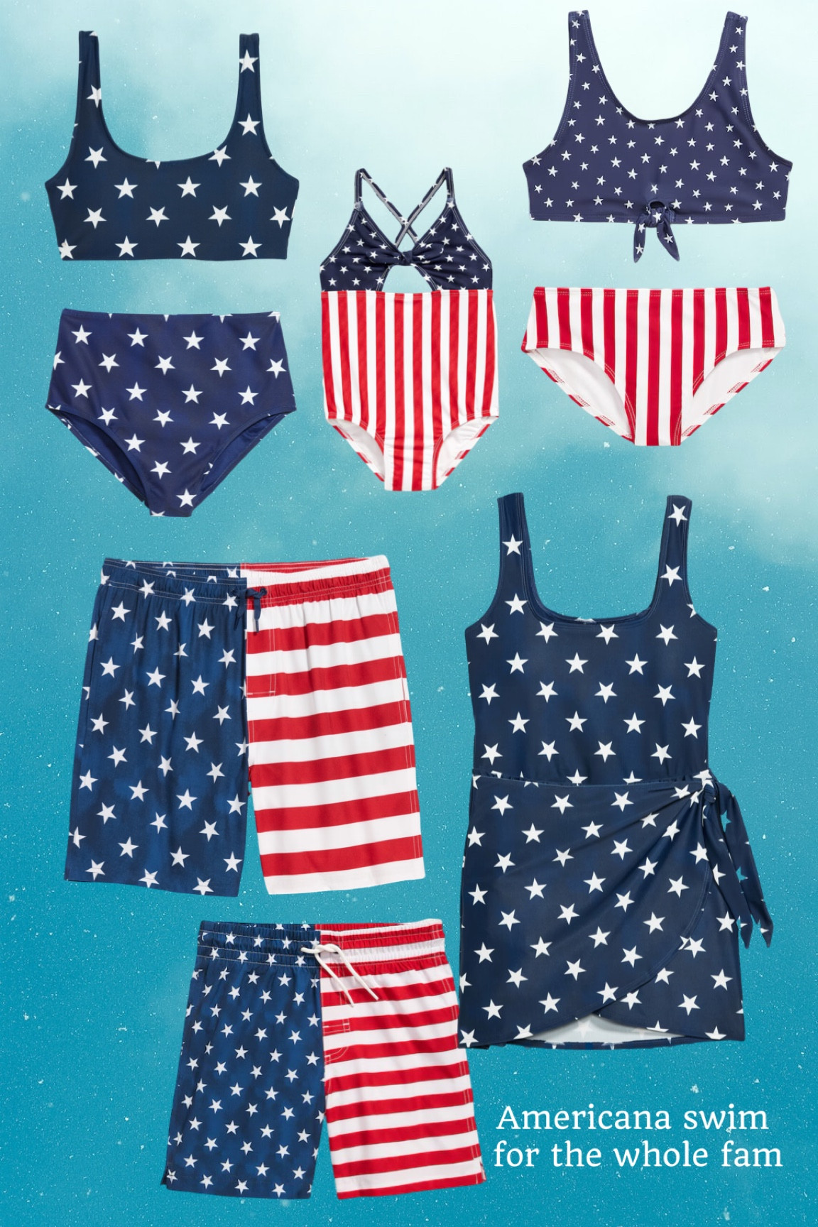 All this adorable summer, Americana swim for the family is 60% off today!!! 

#LTKKids #LTKFamily #LTKSummerEdit