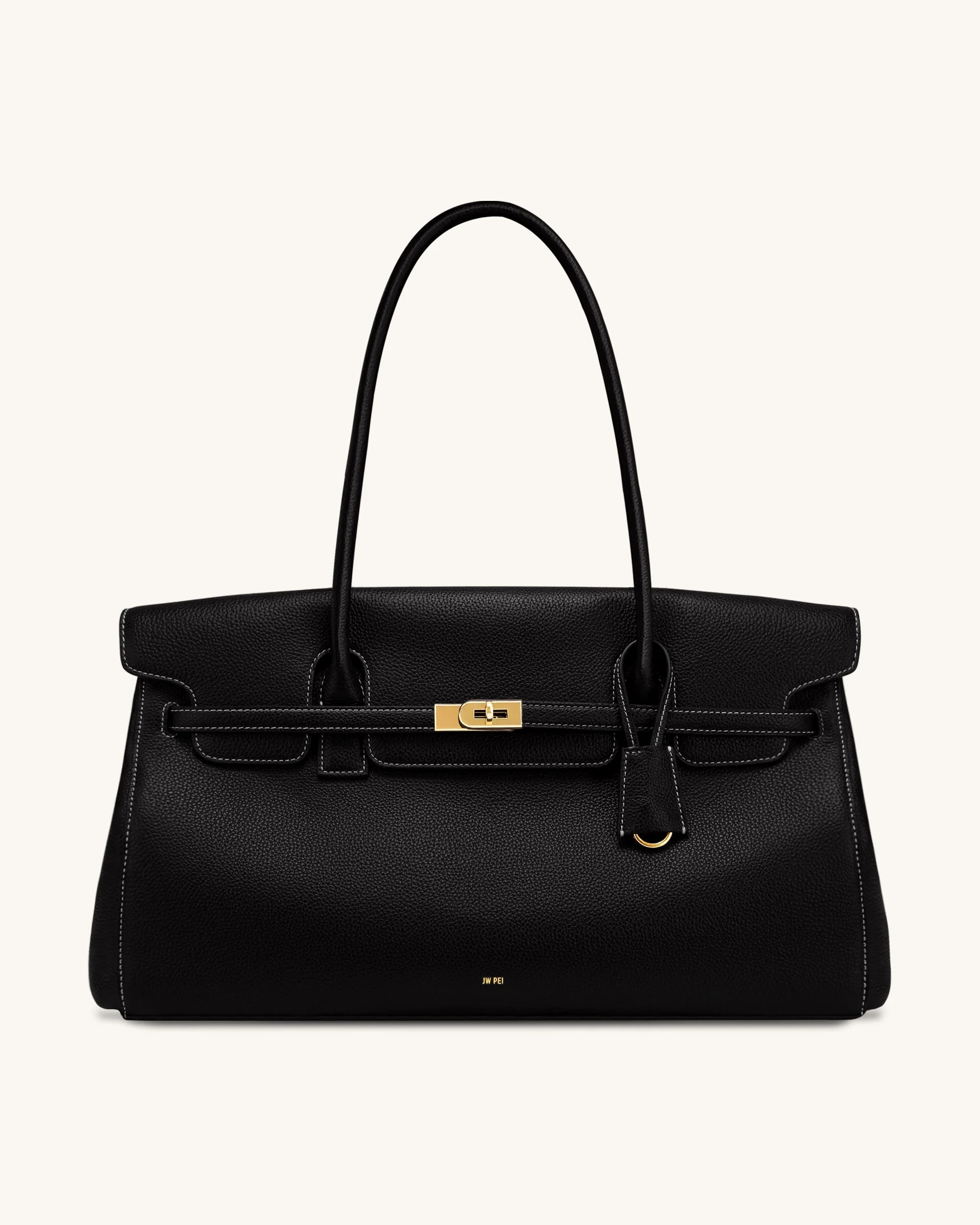 Yara Large Shoulder Bag - Black | JW PEI US