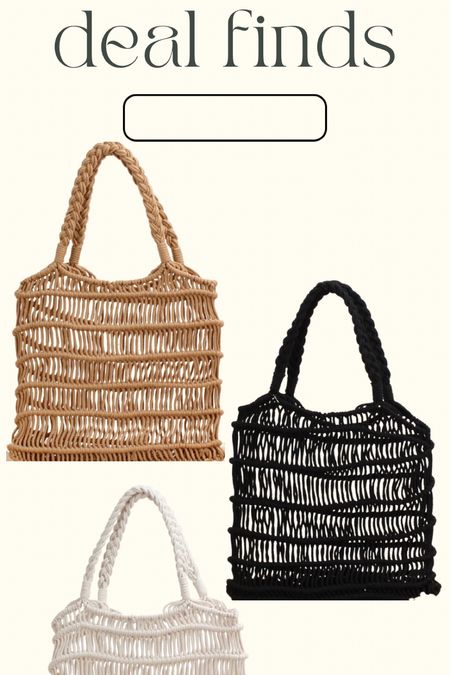 Beach bags 

#LTKSeasonal #LTKitbag #LTKunder50