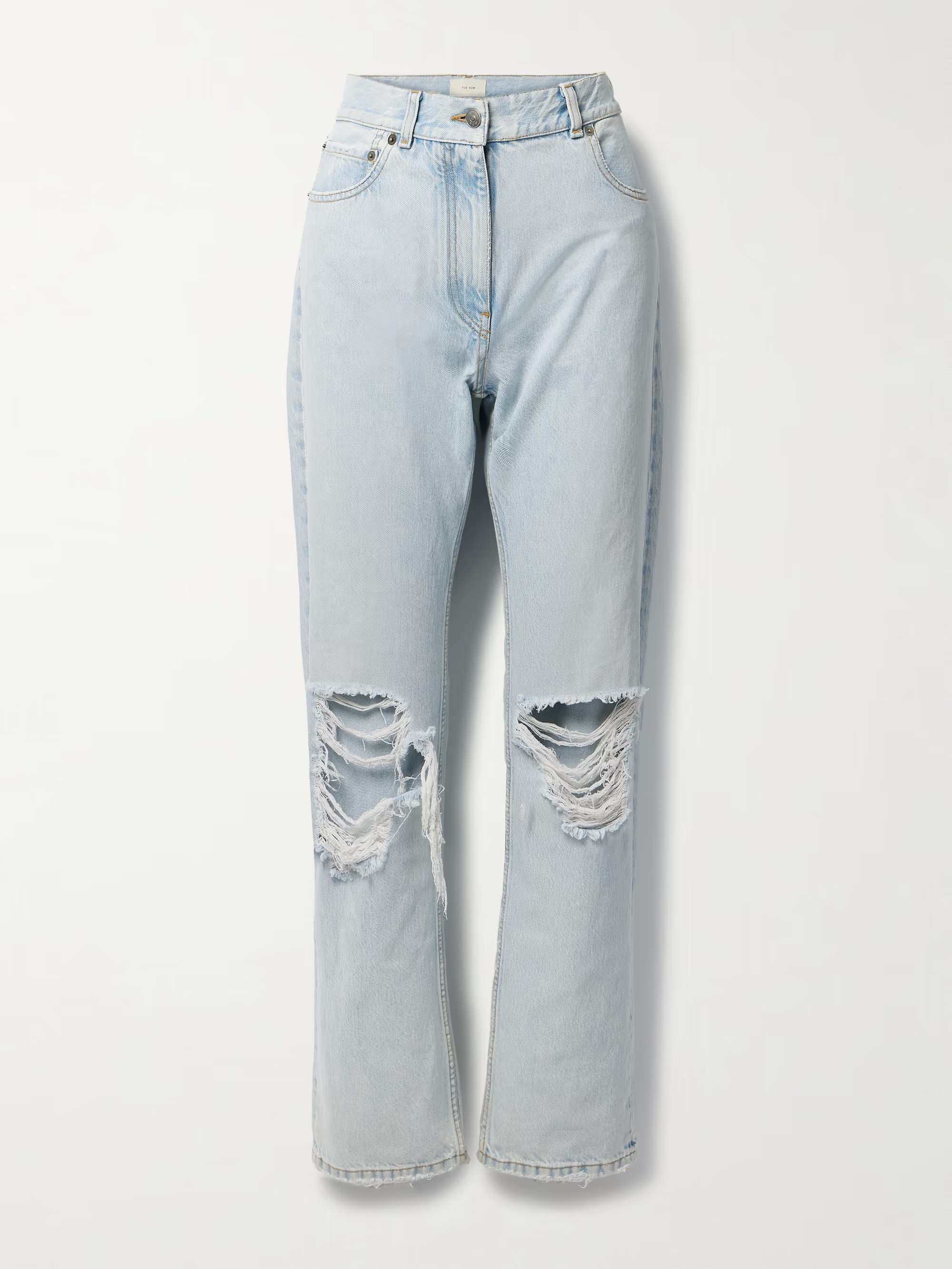 Burty distressed straight-leg jeans | NET-A-PORTER (UK & EU)