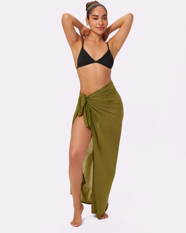 Sunkissed Mesh Sarong | Sexy Silky Mesh (Palm Tree) | Parade