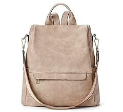 CLUCI Women Backpack Purse Fashion Leather Large Designer Travel Ladies College Shoulder Bags | Amazon (US)