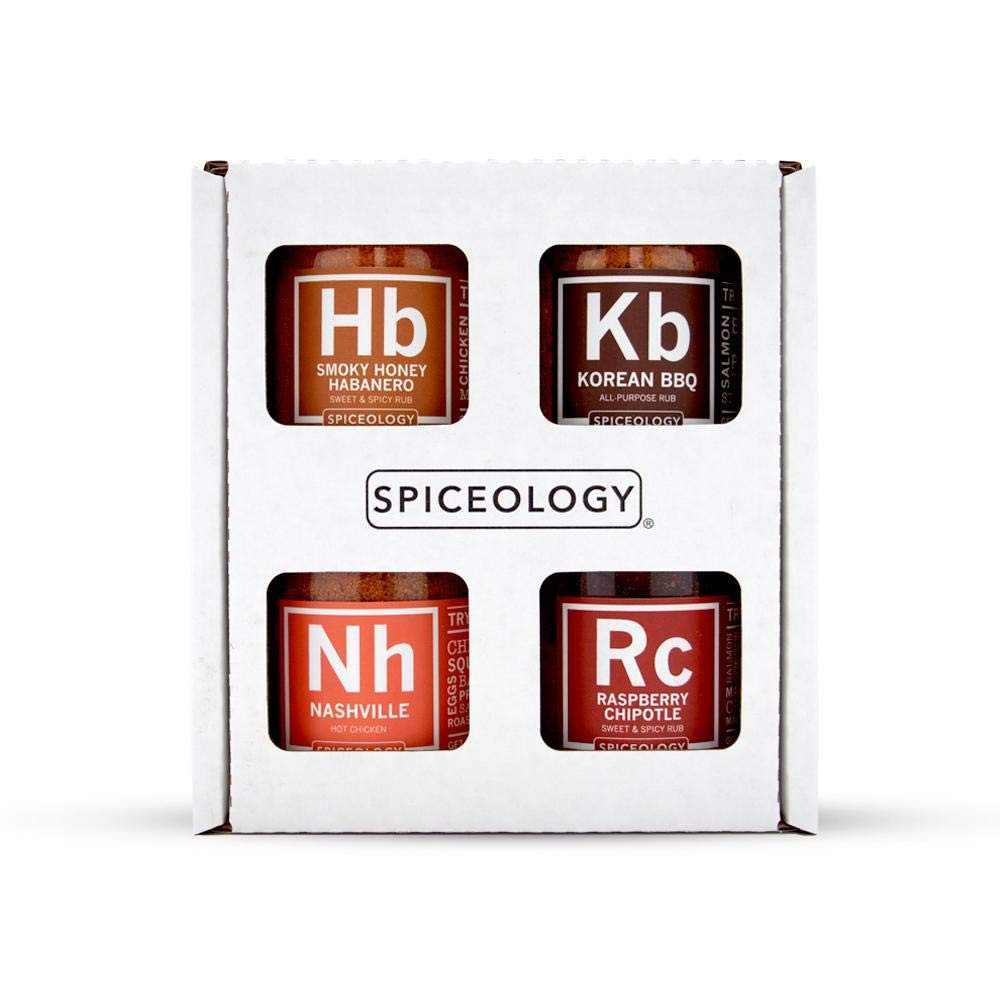 Spiceology - Sweet and Spicy Variety Pack - 4 BBQ Rubs - Great for Gifts | Amazon (US)