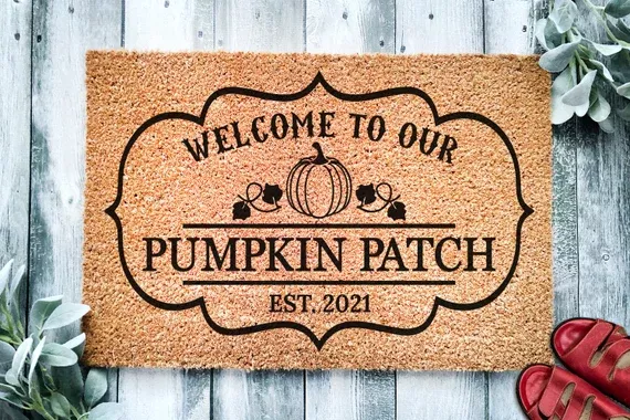 Hey There Pumpkin, Welcome Mat, Fall Decor, Custom Doormat, Outdoor  Doormat, Porch Mat, Pumpkin Mat, Patio Mat, Thanksgiving Decor – Relax  Crafty