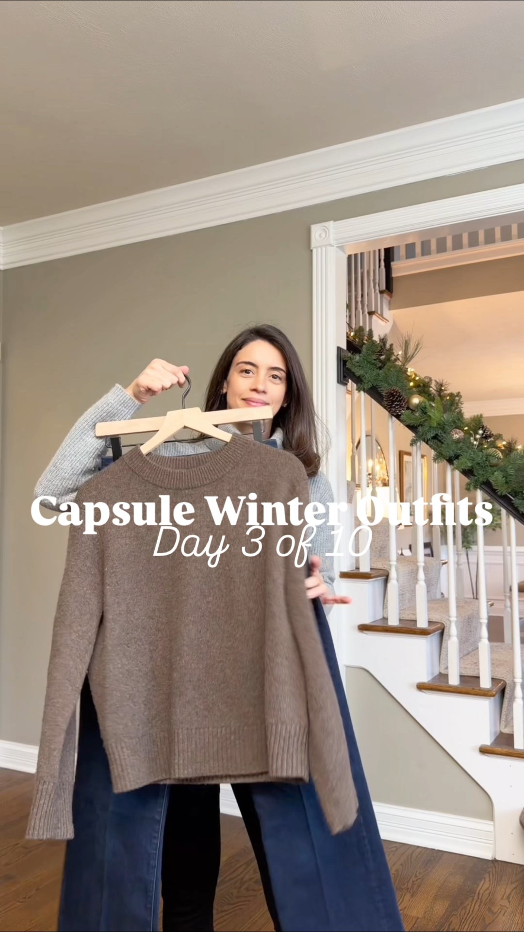 Winter capsule outfit 
I’m wearing all my favorite 
Cashmere sweater (size Small), bootcut jeans (TTS/ I’m wearing a size 27) the comfiest booties (TTS)

#LTKSeasonal #LTKFindsUnder50 #LTKFindsUnder100