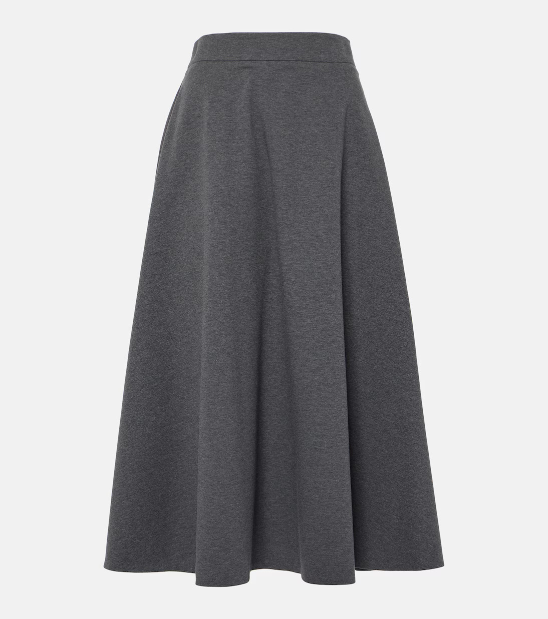 Cotton-blend midi skirt | Mytheresa (INTL)