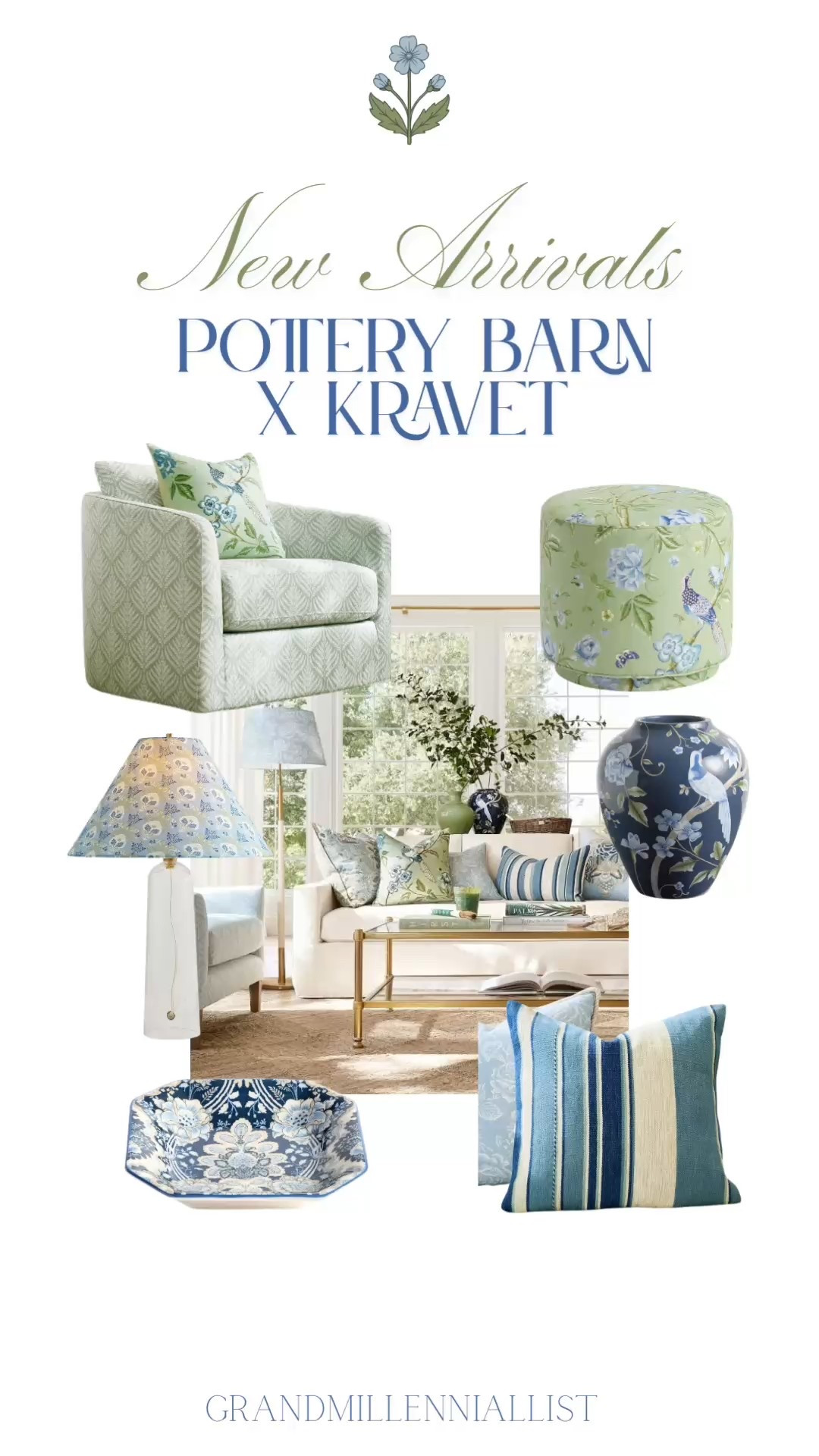 I am obsessed with this new collab with Pottery Barn x Kravet! There are so many new products in this line!

Home decor Grandmillennial Traditional home bedroom dining room living room kitchen 

#LTKSeasonal #LTKHome