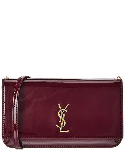 Saint Laurent Patent Wallet On Chain | Gilt & Gilt City
