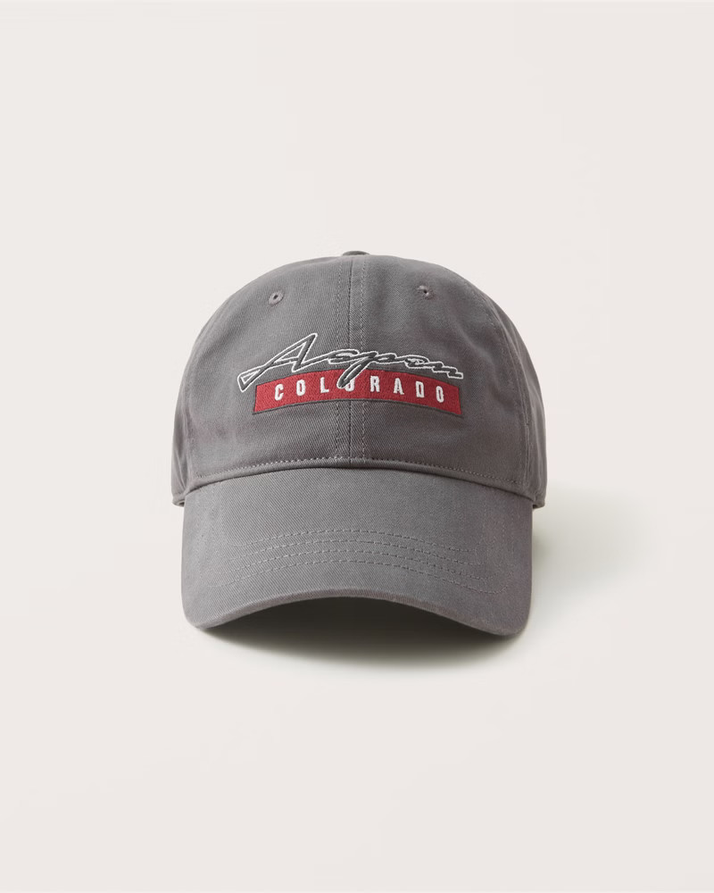 Graphic Ski Baseball Hat | Abercrombie & Fitch (US)