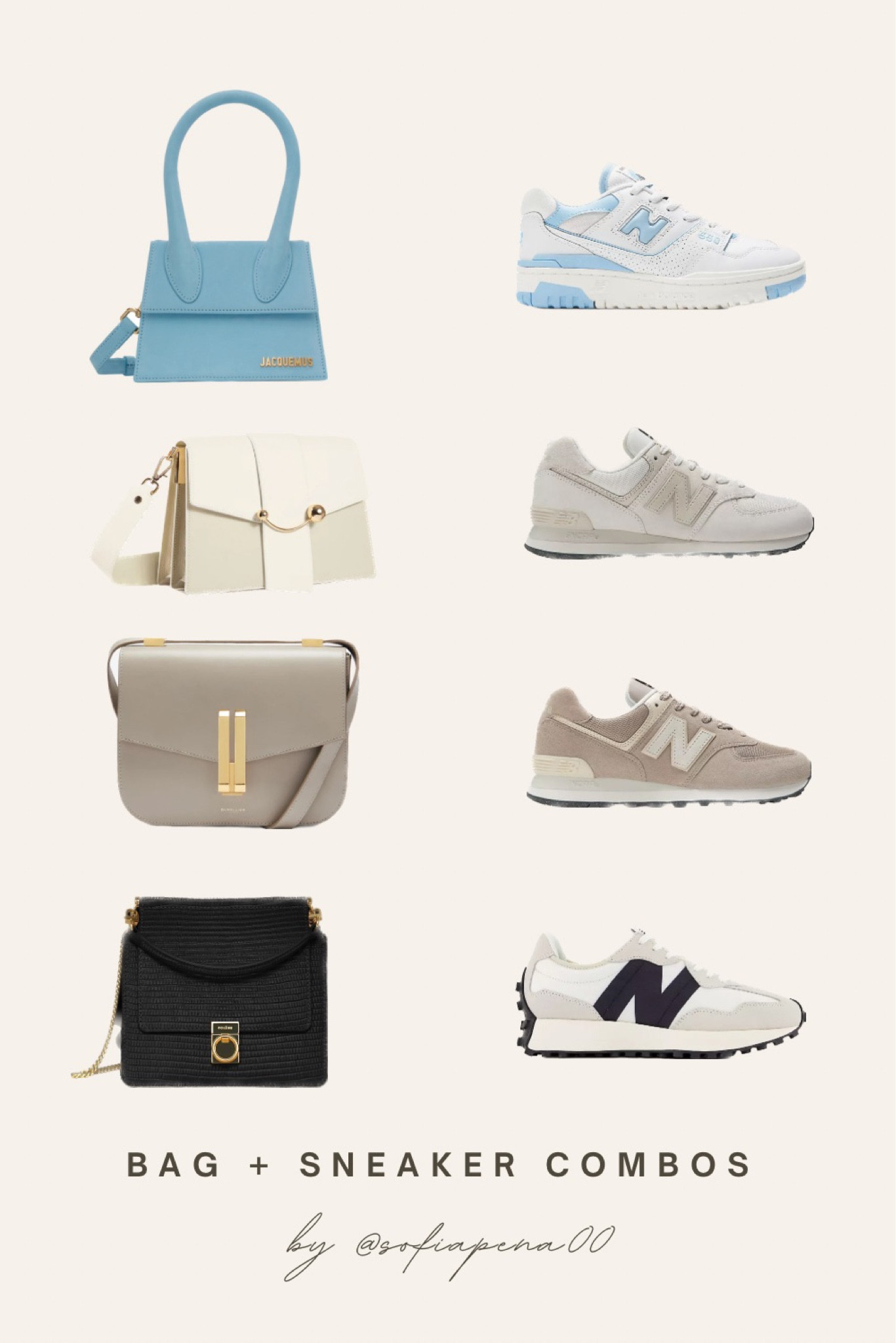 bag + sneaker combos ☁️ 

#LTKfit #LTKitbag #LTKshoecrush