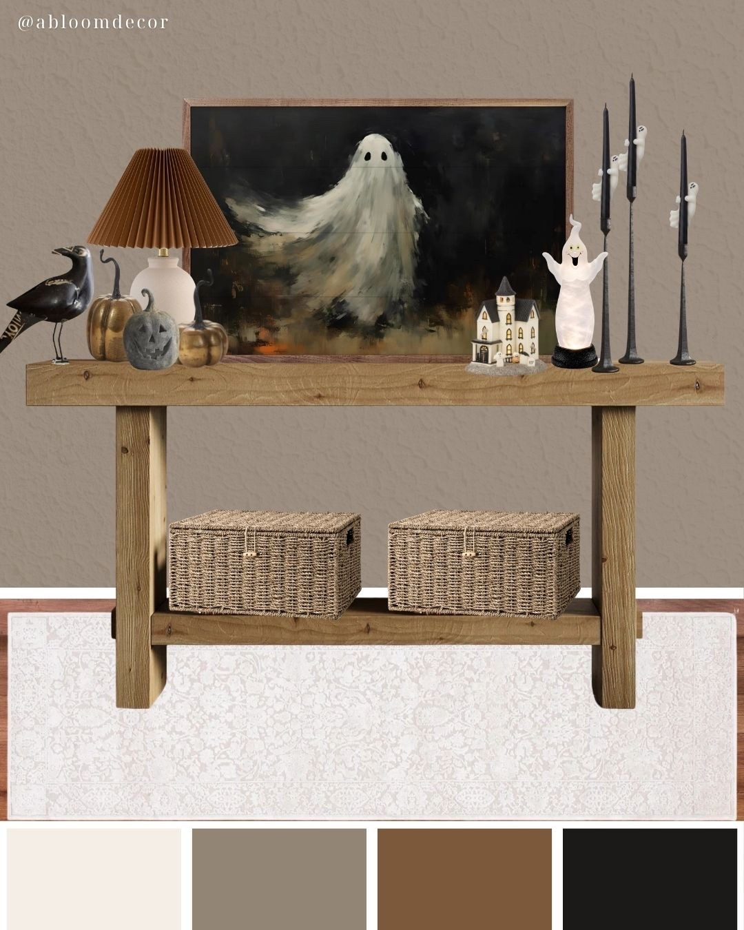 👻 Spooky Ghost Halloween Entryway Design

#LTKHome #LTKSeasonal