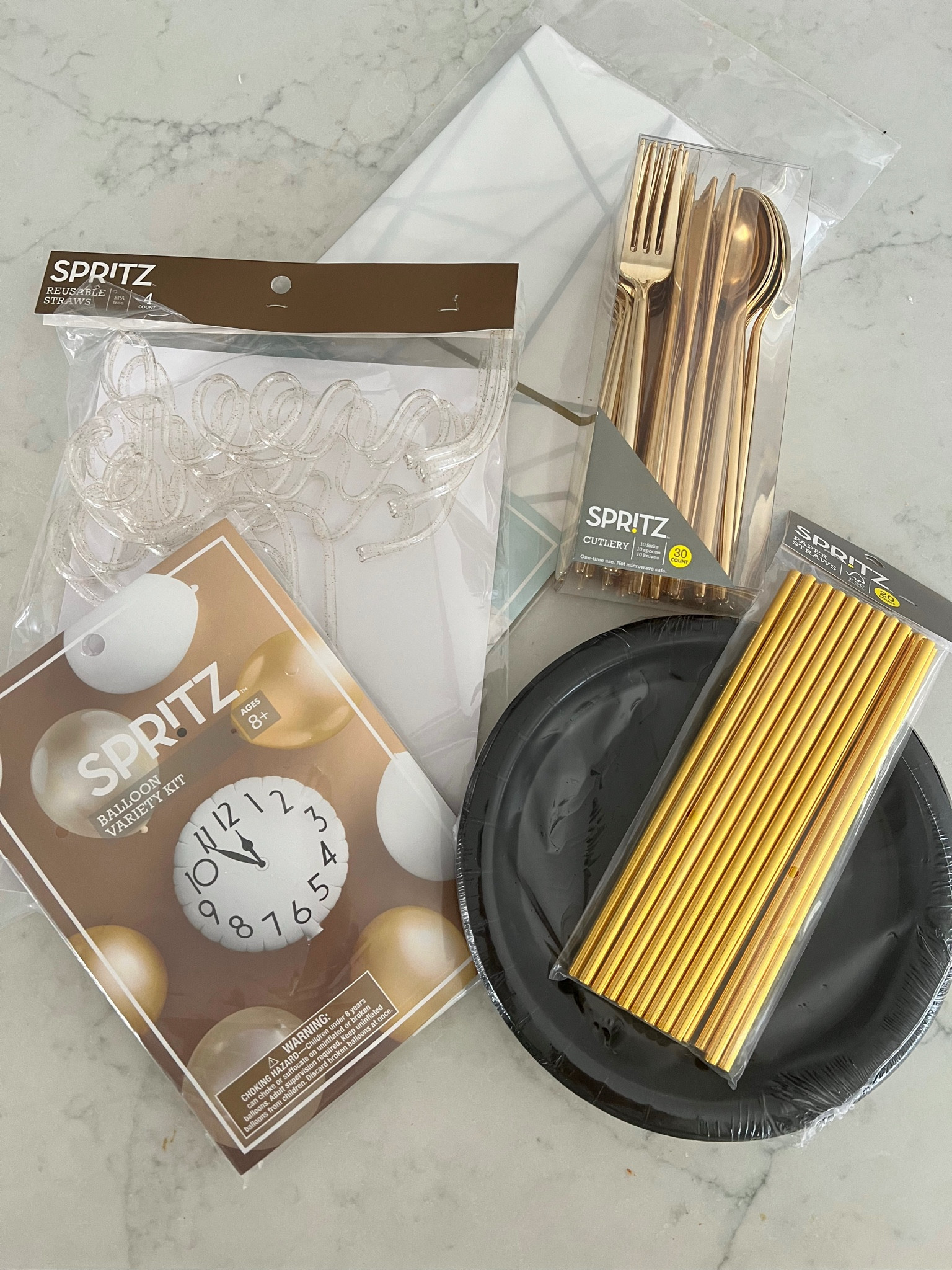 Planning a last-minute noon years eve party for my kiddo and some of his friends! These are all things I grabbed in a pick up order, I tried to link as much as I could so you could see what your store has!

#LTKParties #LTKHoliday #LTKKids