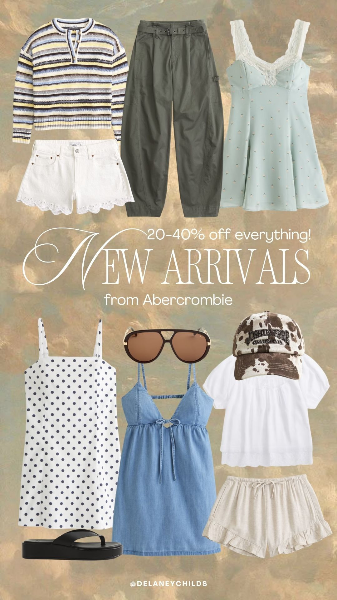 Abercrombie New Arrivals on sale 20-40% today! 

 #LTKgrwm #LTKootd #LTKSaleAlert