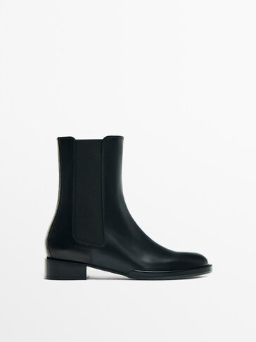 Flat Chelsea boots - Massimo Dutti Deutschland | Massimo Dutti DE