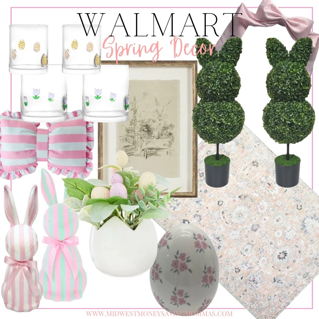 Walmart spring decor
Easter decorations 

#LTKHome
