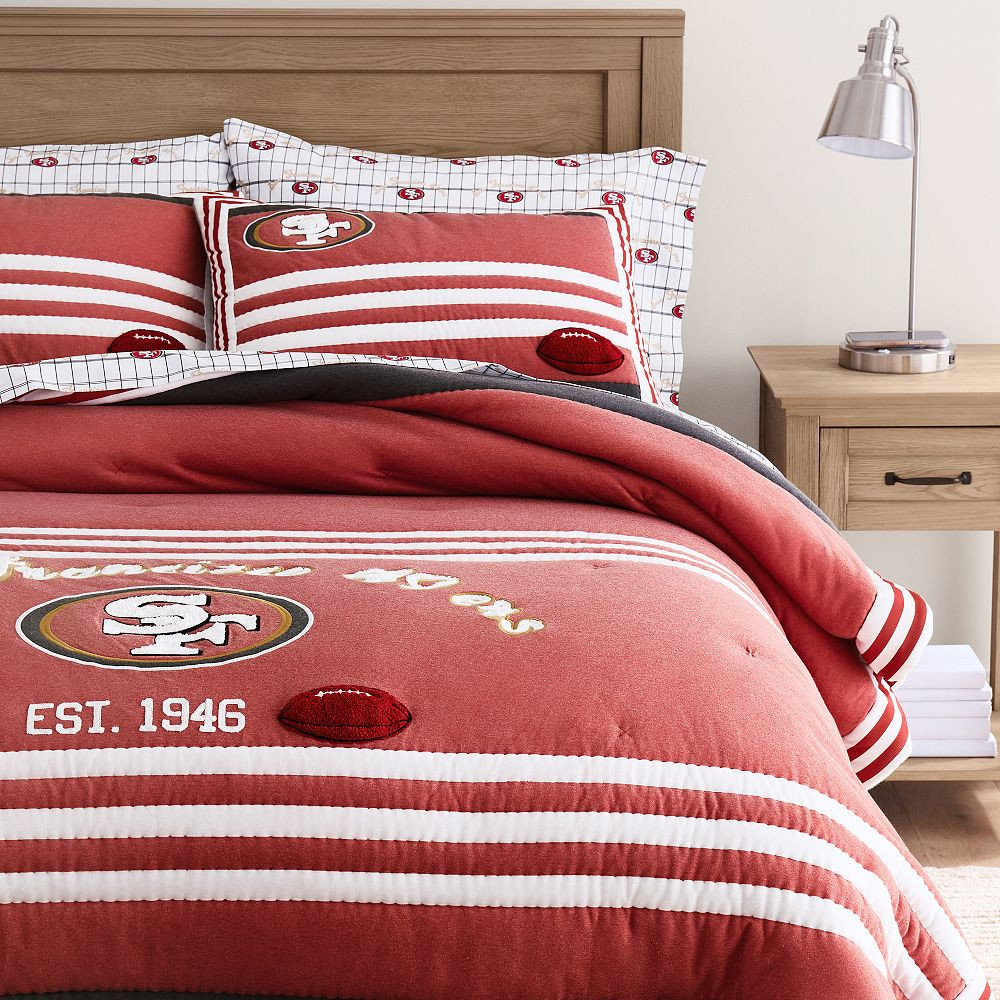 NFL San Francisco 49ers Quilt | Pottery Barn Teen