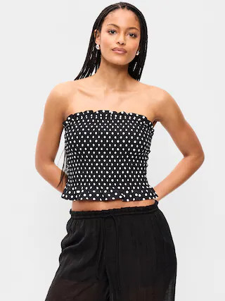 Smocked Bodice Tube Top | Old Navy (US)