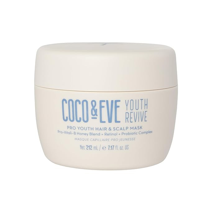 Coco & Eve Pro Youth Hair & Scalp Mask. Anti-aging, strength, shine, volume. Regulate dandruff. W... | Amazon (US)