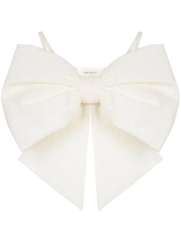 nina ricci #bow #coquette top