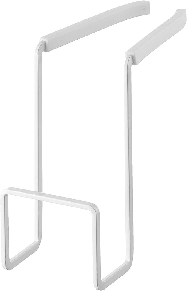 YAMAZAKI home 4388 Faucet-Hanging Sponge Holder-Kitchen Organizer Sink Rack Basket, One Size, Whi... | Amazon (US)