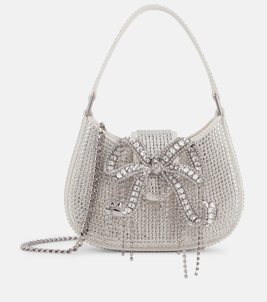 The Bow Micro embellished tote bag | Mytheresa (US/CA)