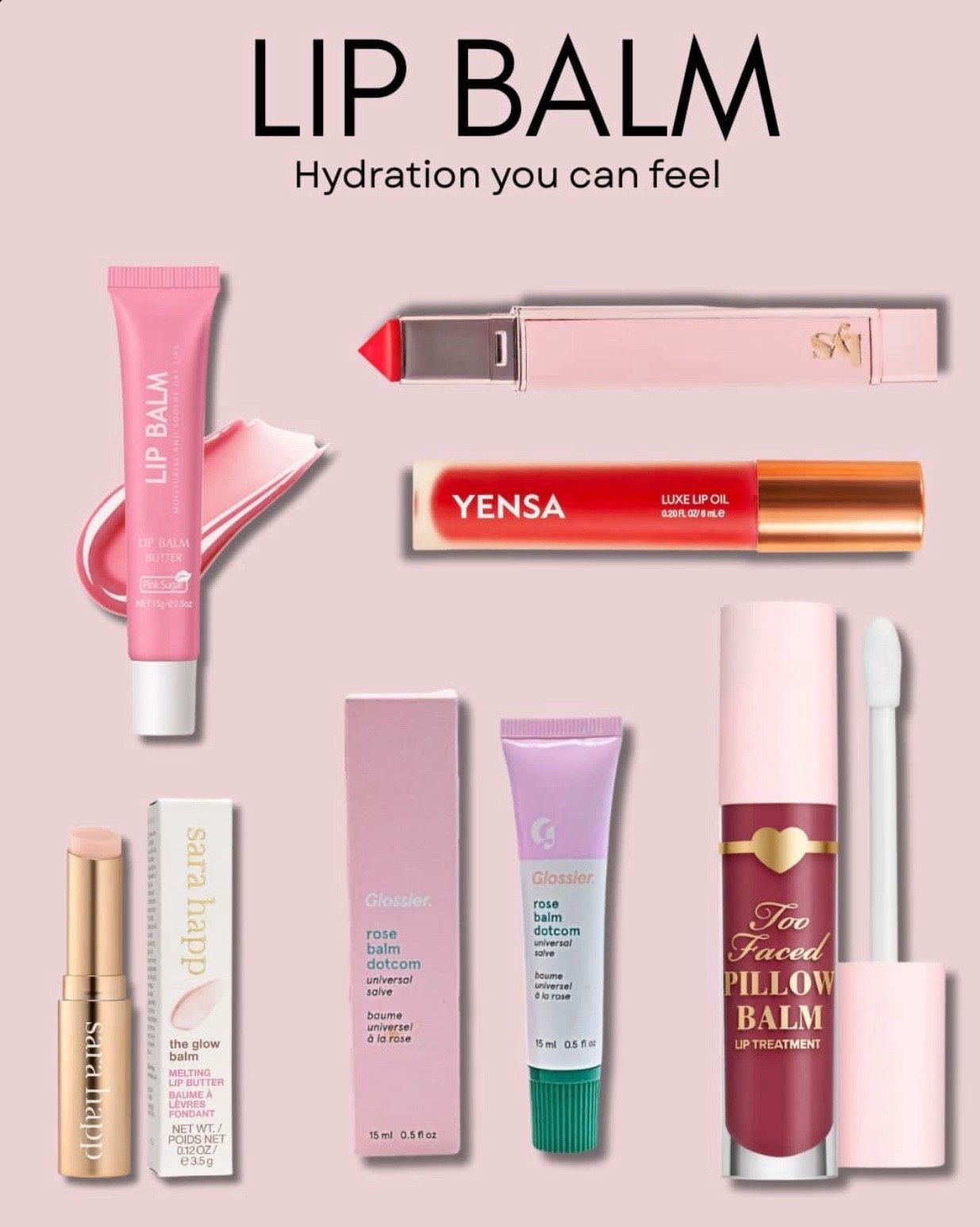 ✨ Soft, smooth, and kiss-ready! These are my current fave lip balms — hydrating, glossy, and perfect for everyday wear. 💋

#LipBalmFavorites #HydratedLips #GlossyGlow #BeautyEssentials #EverydayLipCare 

#LTKBeauty