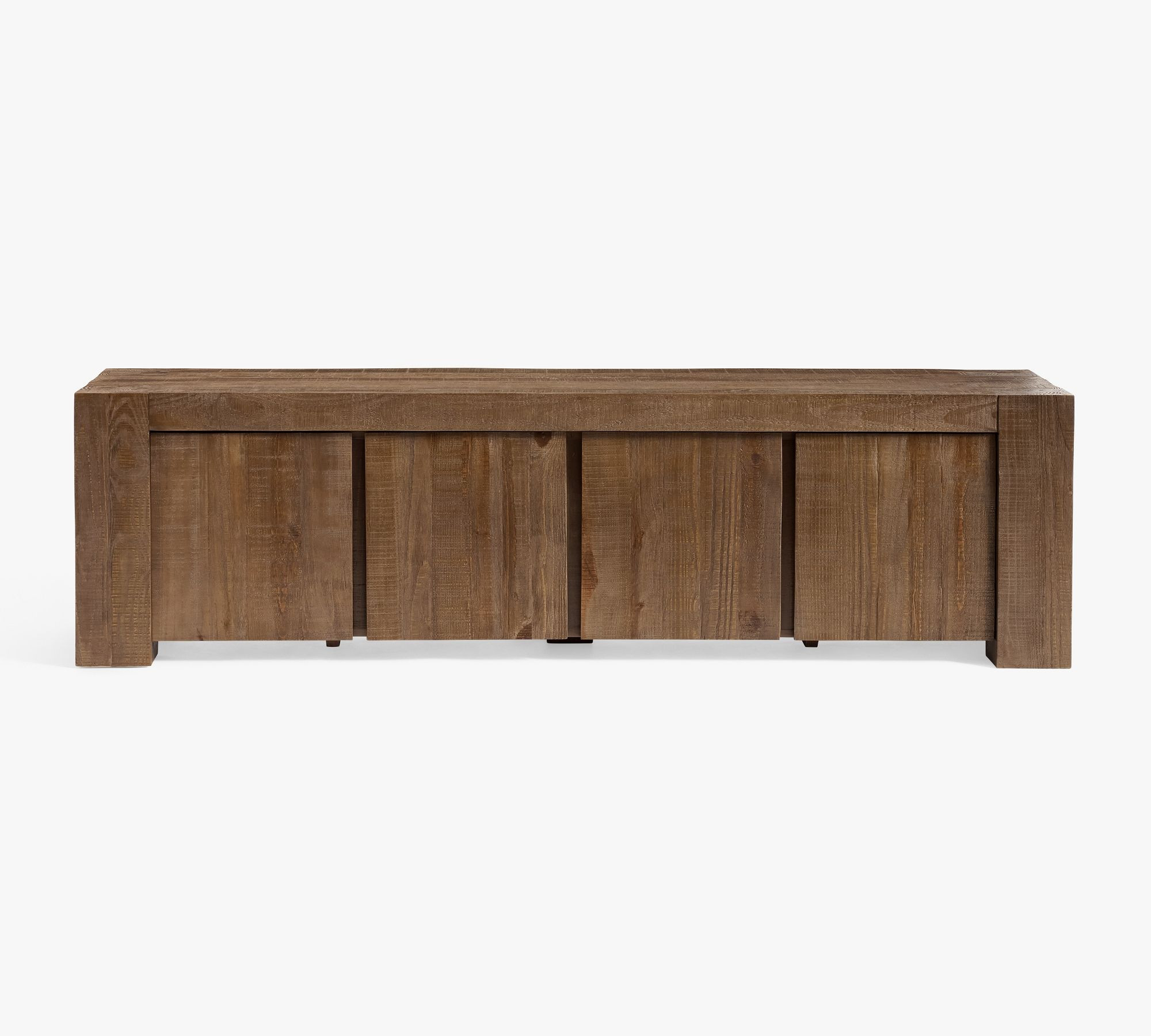 Rockport Reclaimed Wood Long Low Media Console (80") | Pottery Barn (US)