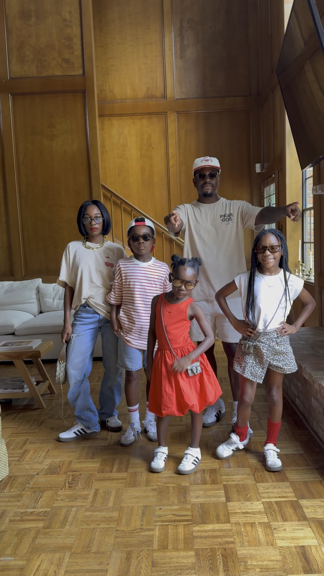 Adidas sneakers for the entire family! Holiday weekend outfit, 4th of July outfit with a twist

#LTKVideo #LTKKids #LTKFamily