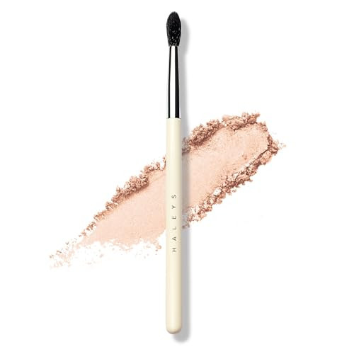 HALEYS Beauty Crease Eyeshadow Makeup Brush, Medium Fluffy Tapered Blending Brush for Eye Shadow & Highlighter Make Up, Seamless Application for Cream & Powder, Vegan & Cruelty Free | Amazon (US)