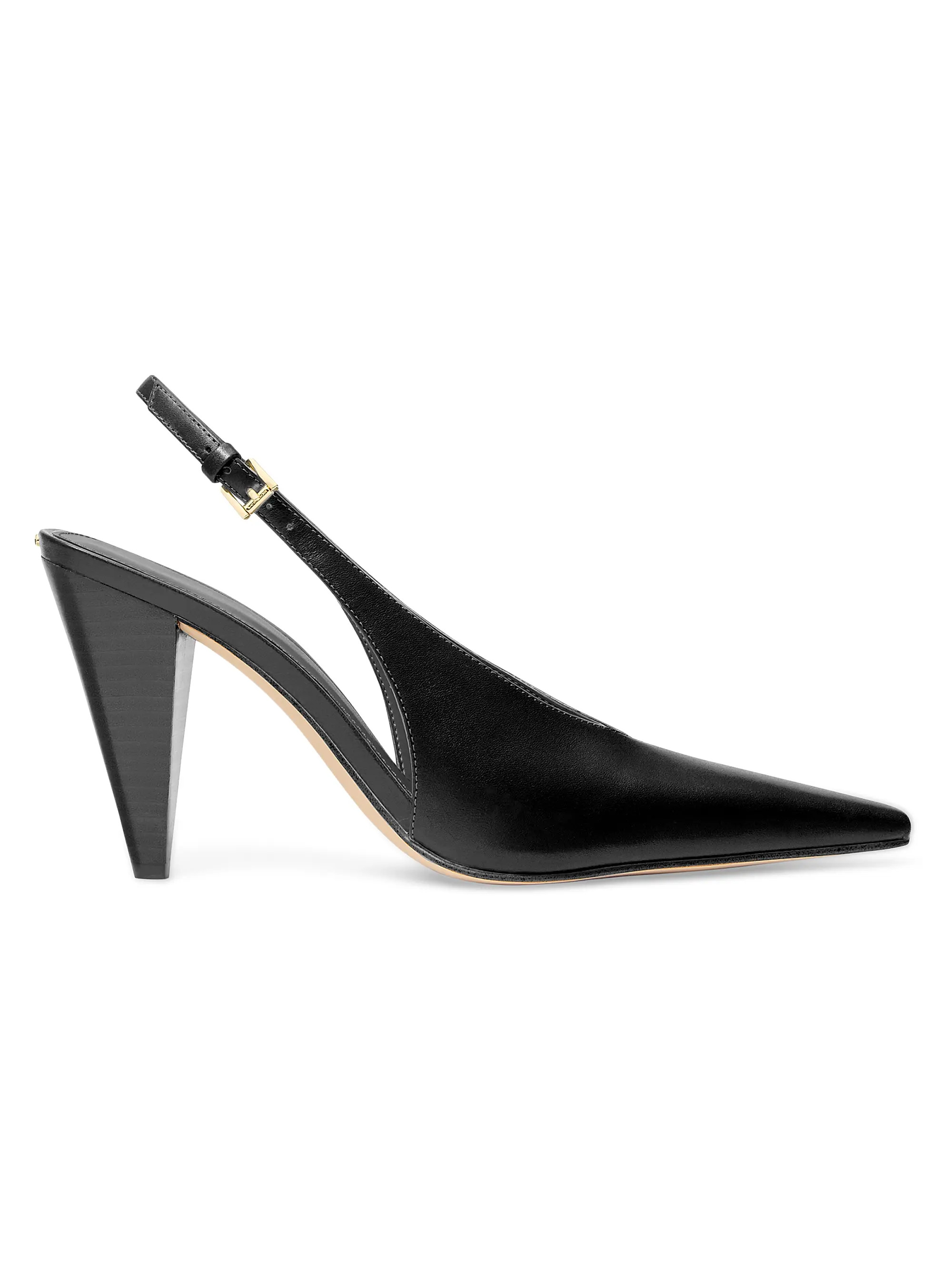 MICHAEL Michael Kors Electra 95MM Leather Pumps | Saks Fifth Avenue | Saks Fifth Avenue