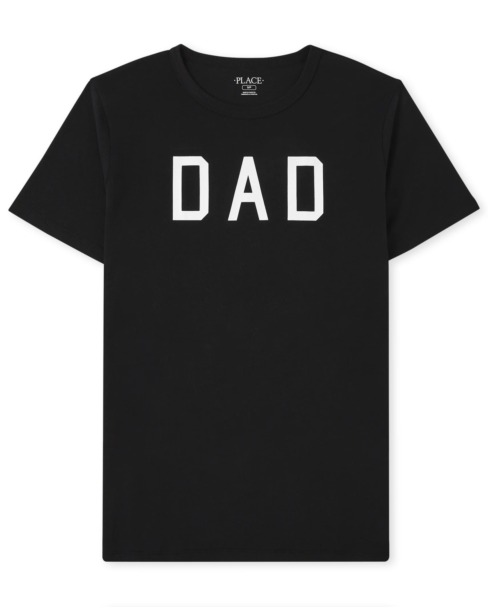 Mens Matching Family Dad Graphic Tee - black | The Children's Place
