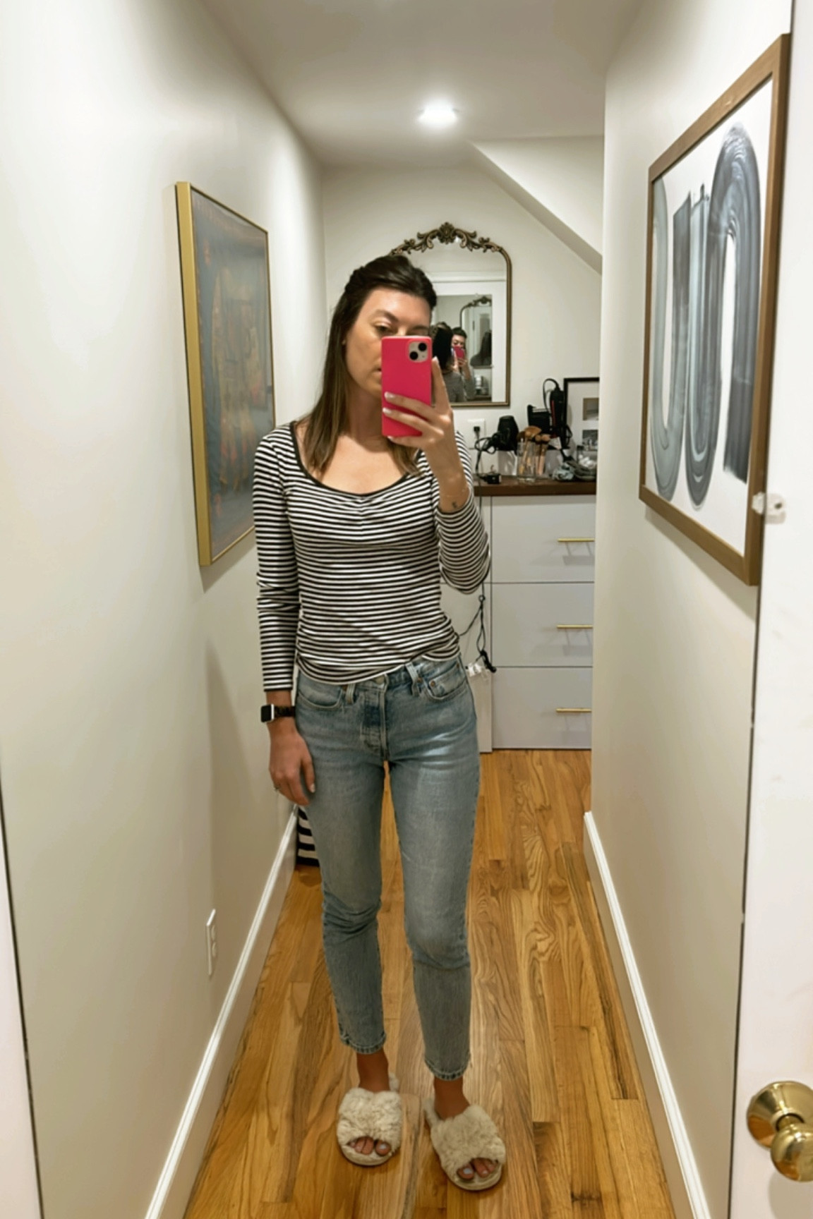 Weekend outfit! Lived in this easy look all weekend, and paired it with my white wool shacket when I ventured outside! 

#LTKstyletip #LTKfindsunder100 #LTKSeasonal