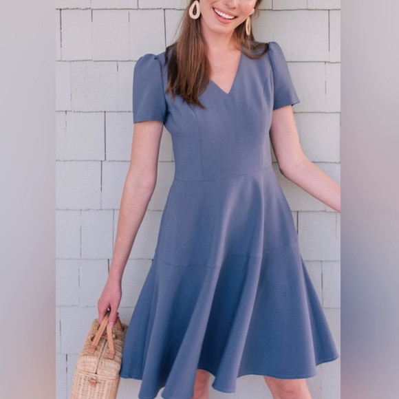 Gal Meets Glam Kate Dress in Blue | Poshmark