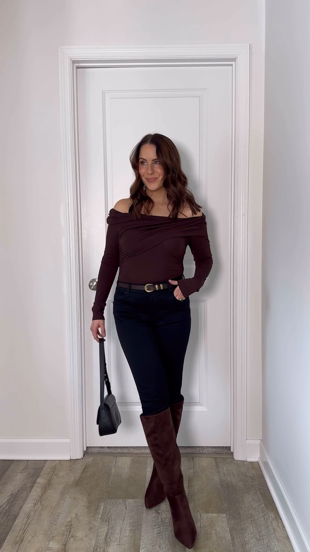 3 pairs of denim I’m loving for new mom life! Size down one in each! All petite or petite friendly! Wearing 4 petite in the meg wide leg & 4 reg in corduroy boyfriend jeans & black skinny jeans! Corduroy jeans now 30% off in this burgundy color!

#LTKSaleAlert #LTKHoliday #LTKPetite