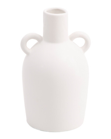 Ceramic Vase With Handles | TJ Maxx