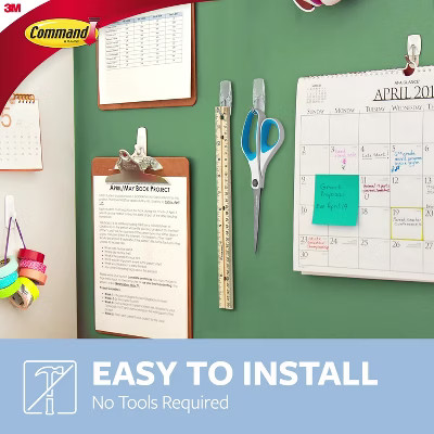 Command Medium Sized Wire Toggle Hooks Value Pack White | Target