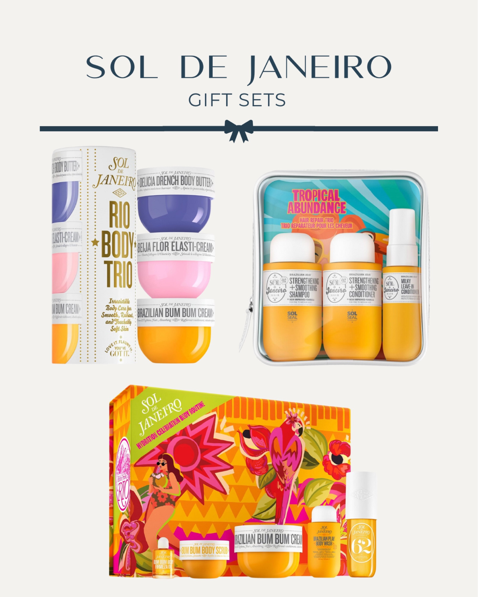 The ultimate foolproof gift — Sol De Jainero sets! Whenever I use mine, I get an instant confidence boost. They make your skin so glowy and smell amazing. 

#LTKHoliday #LTKBeauty #LTKGiftGuide
