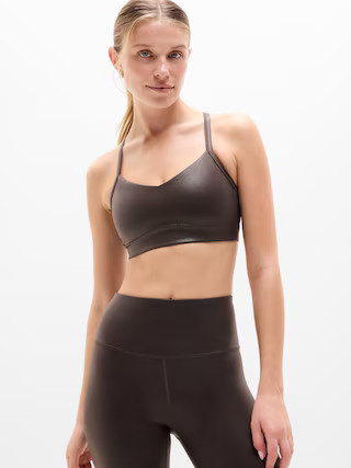 Vital Matte Foil Bra A-C | Athleta