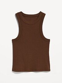 Rib-Knit Cropped Tank Top for Women | Old Navy (US)