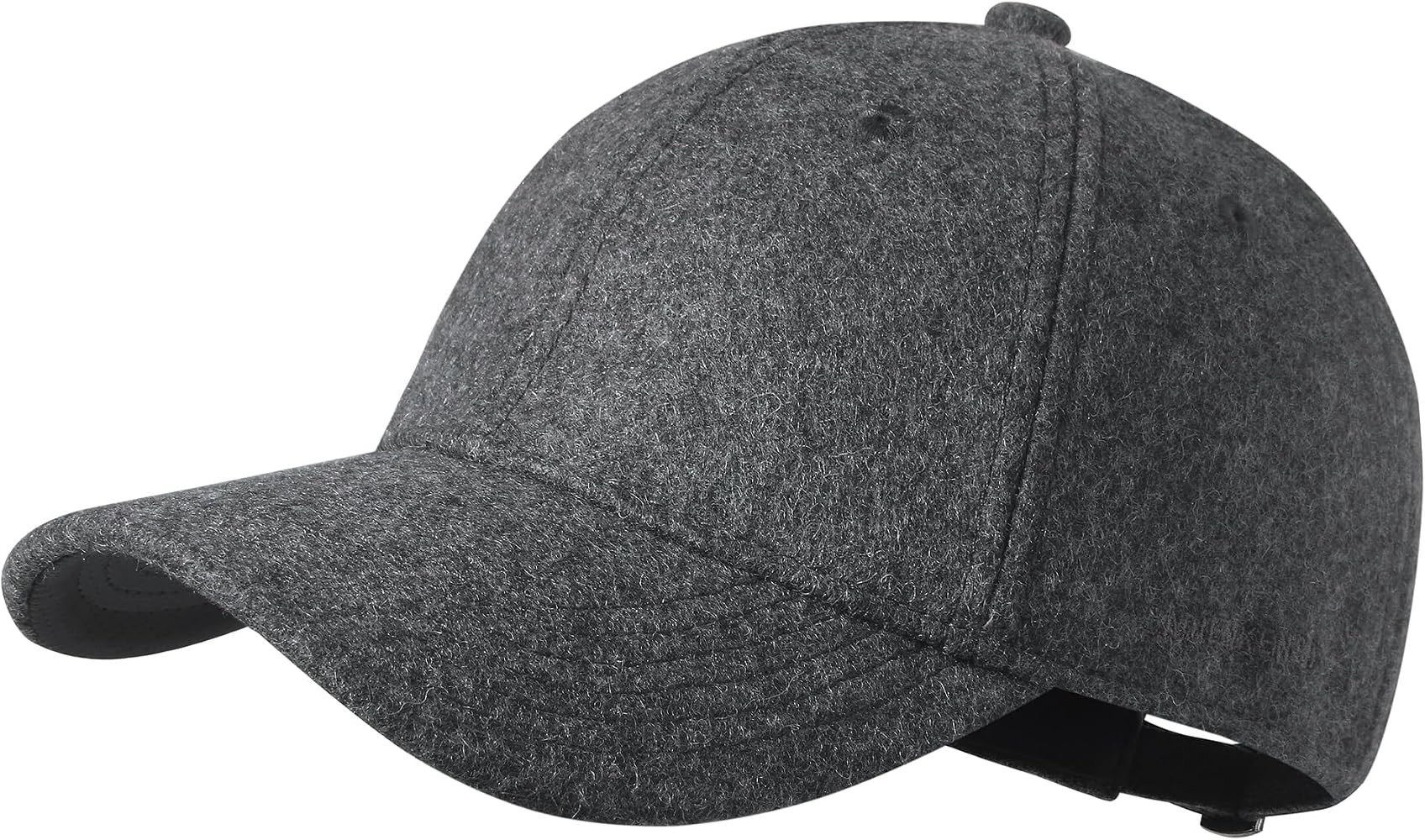 GADIEMKENSD Unstructured Wool Baseball Caps Winter Warm Hat Adjustable | Amazon (US)