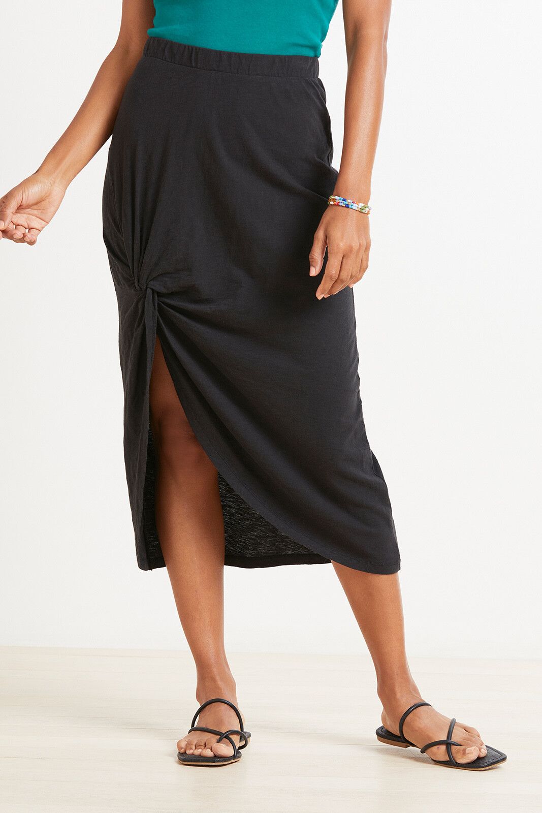 Z SUPPLY Sabina Triblend Knot Skirt | EVEREVE | Evereve