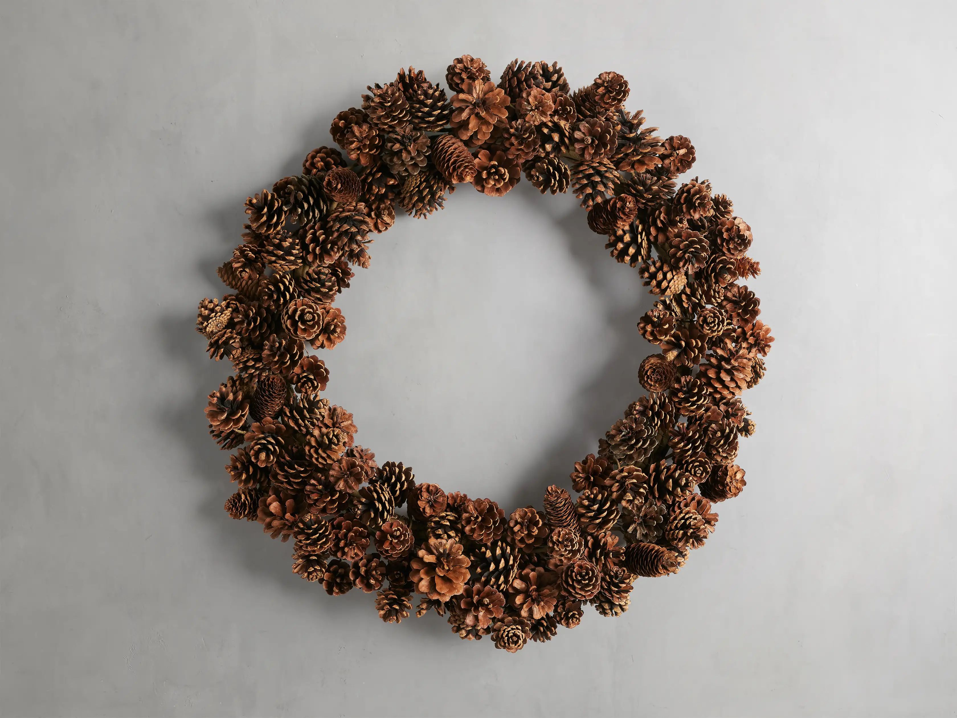 Pinecone Wreath | Arhaus