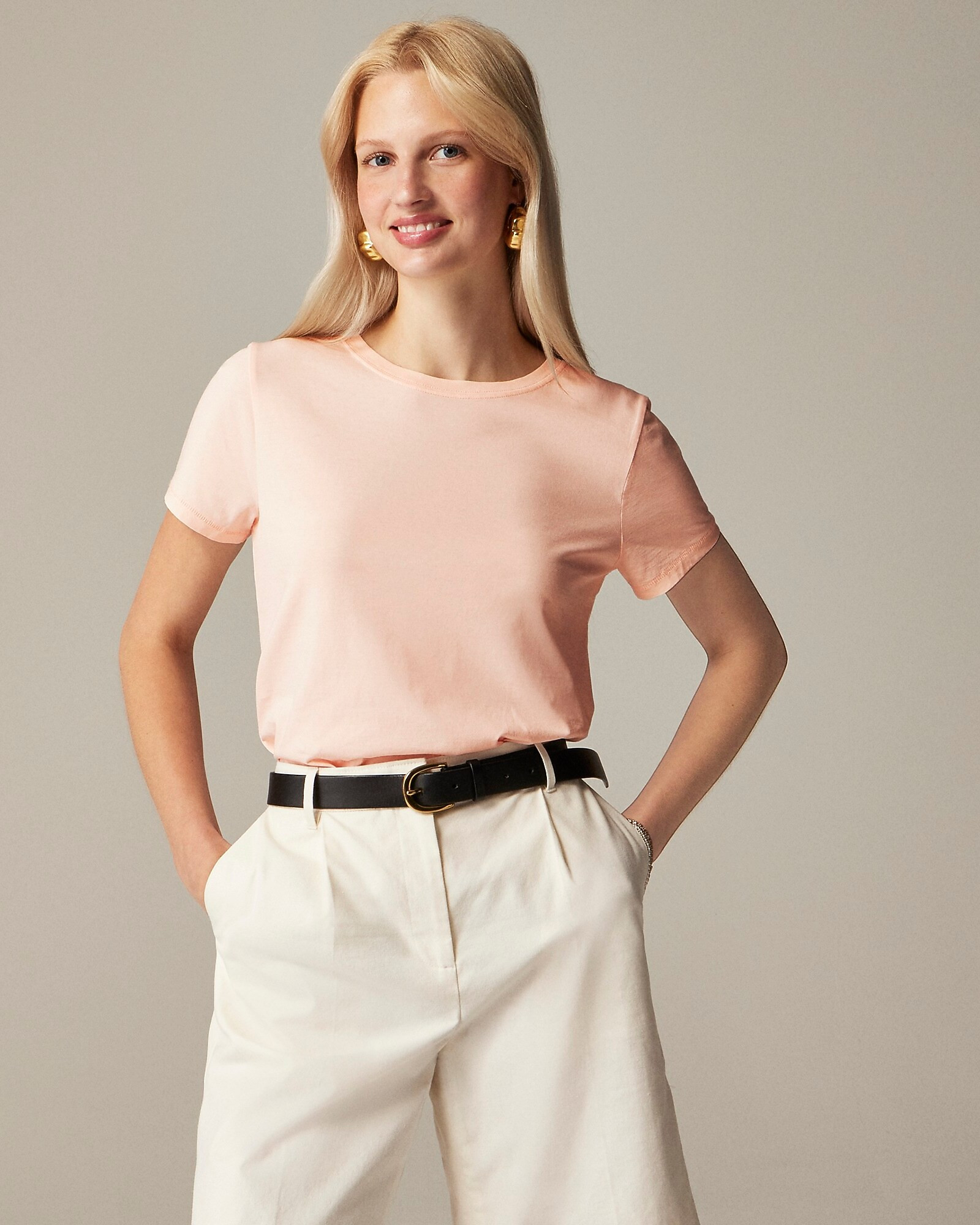 Pima cotton slim-fit T-shirt | J. Crew US