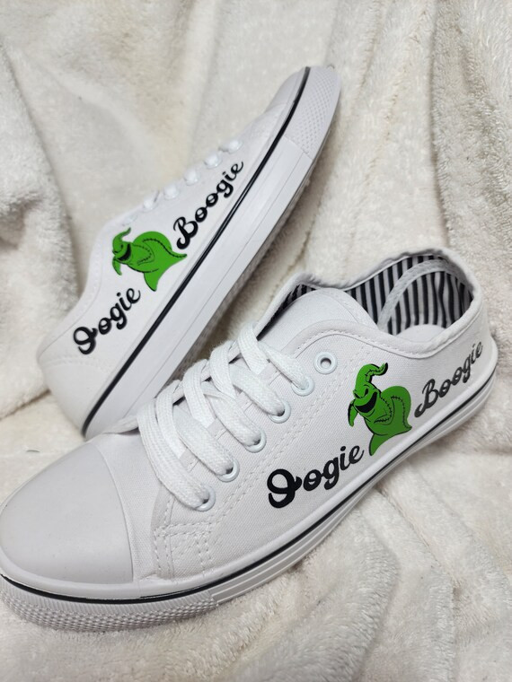 Oogie Boogi Inspired Shoes Hand Crafted - Etsy | Etsy (US)