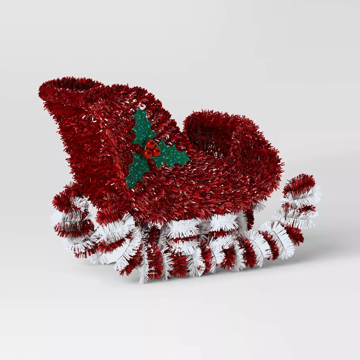 Christmas Tinsel Sleigh Red - Wondershop™ | Target