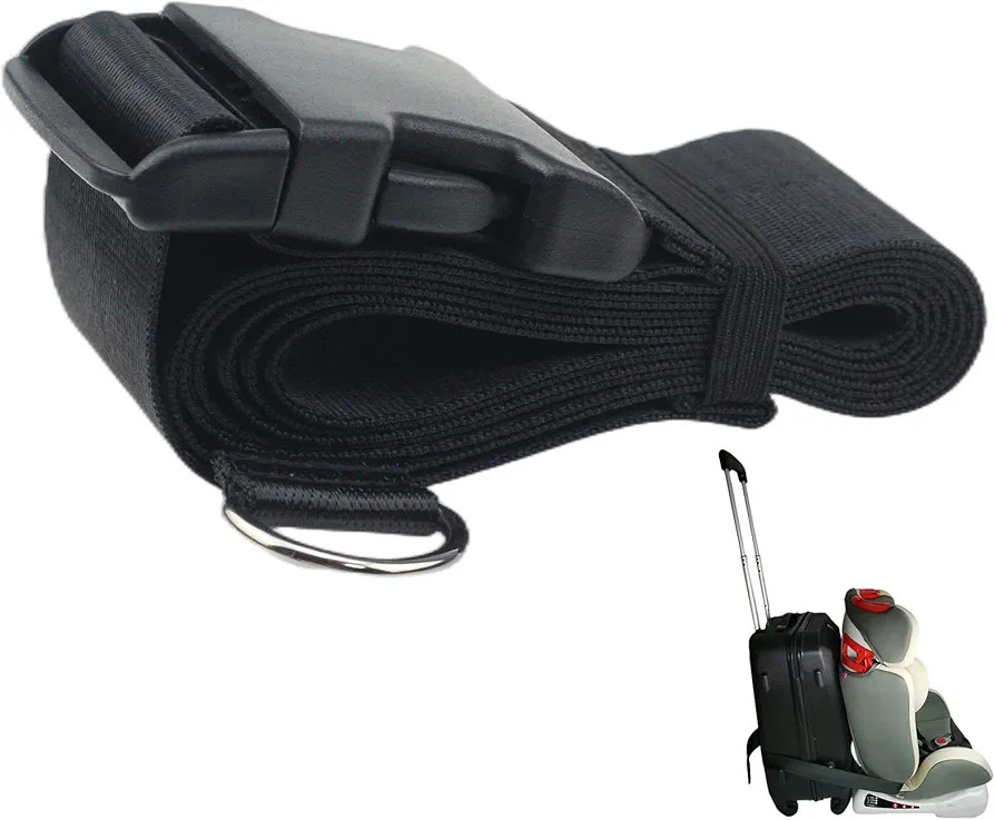 Car Seat Travel Strap |car seat Luggage Strap for Airport Easily Converts Your Child's Car Seat a... | Amazon (US)