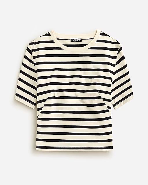 Mariner cloth fitted-waist T-shirt in stripe | J.Crew US