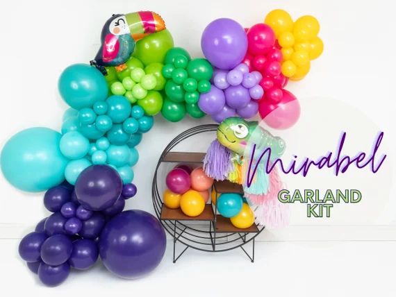 Mirabel  DIY Deluxe Balloon Garland Arch Kit  Encanto | Etsy | Etsy (US)