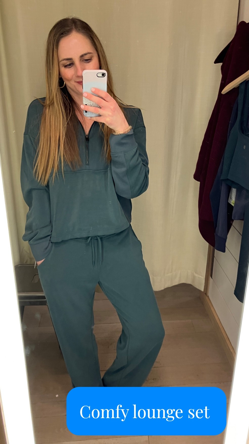 If you are in the market for a new pair of sweatpants you must check these out! Wide leg, pockets and so so comfy. This quarter zip pullover is so cute too. It’s more of a cropped length and looks amazing with leggings but also pairs perfectly with these pants. Check them out if you’re in the market for new loungewear or a two piece set! 

#LTKFindsUnder100 #LTKdayinmylife #LTKmomlife